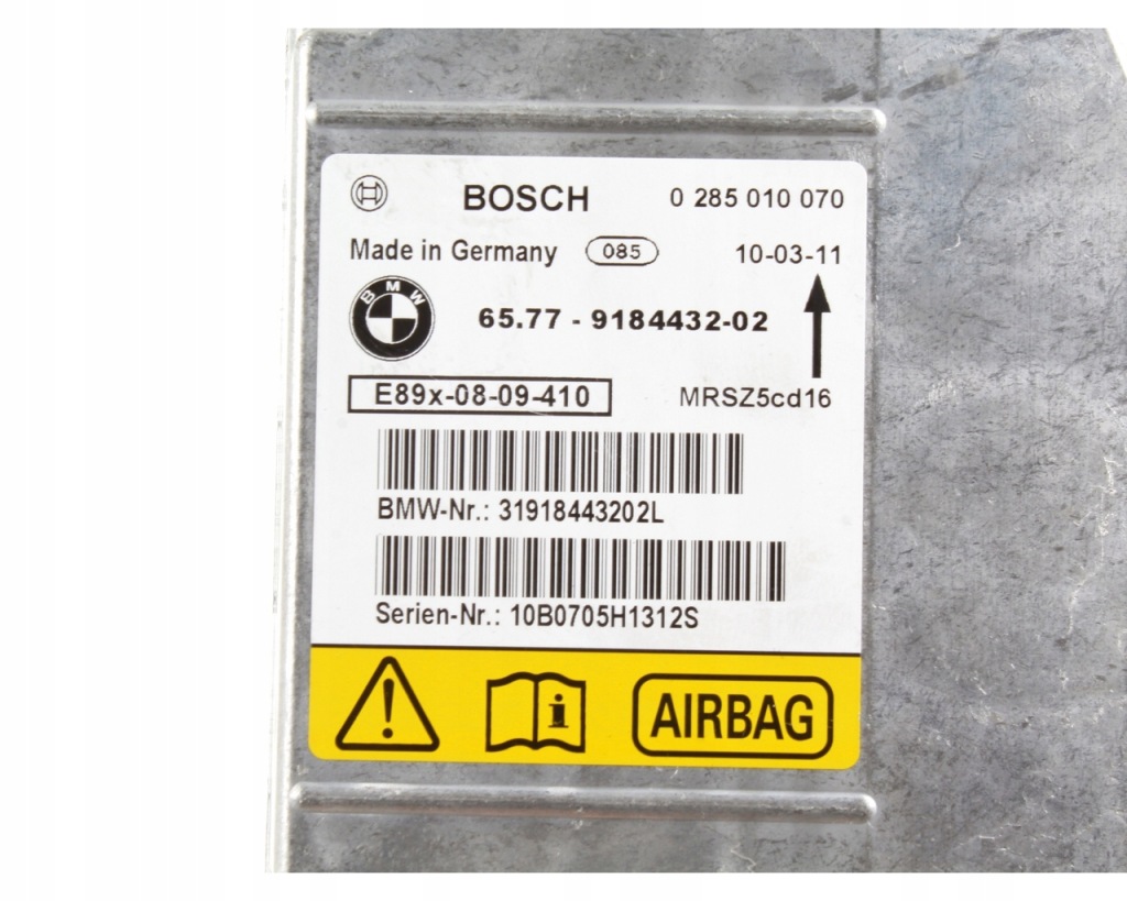 Датчик модуль подушек подушка безопасности mini cooper r50 r52 r с Разборки