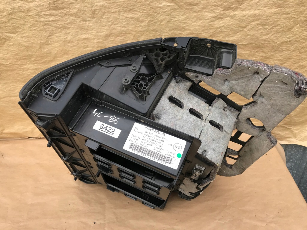 фото №5, Бардачок пассажира audi a8 d3 4e1857096q 6k9