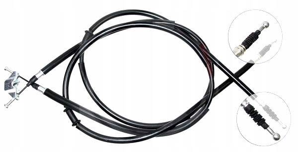 24.3727-0775.2 ate трос ham. ручний. opel t. astra h 04-14 le/pr комплект . Недорого