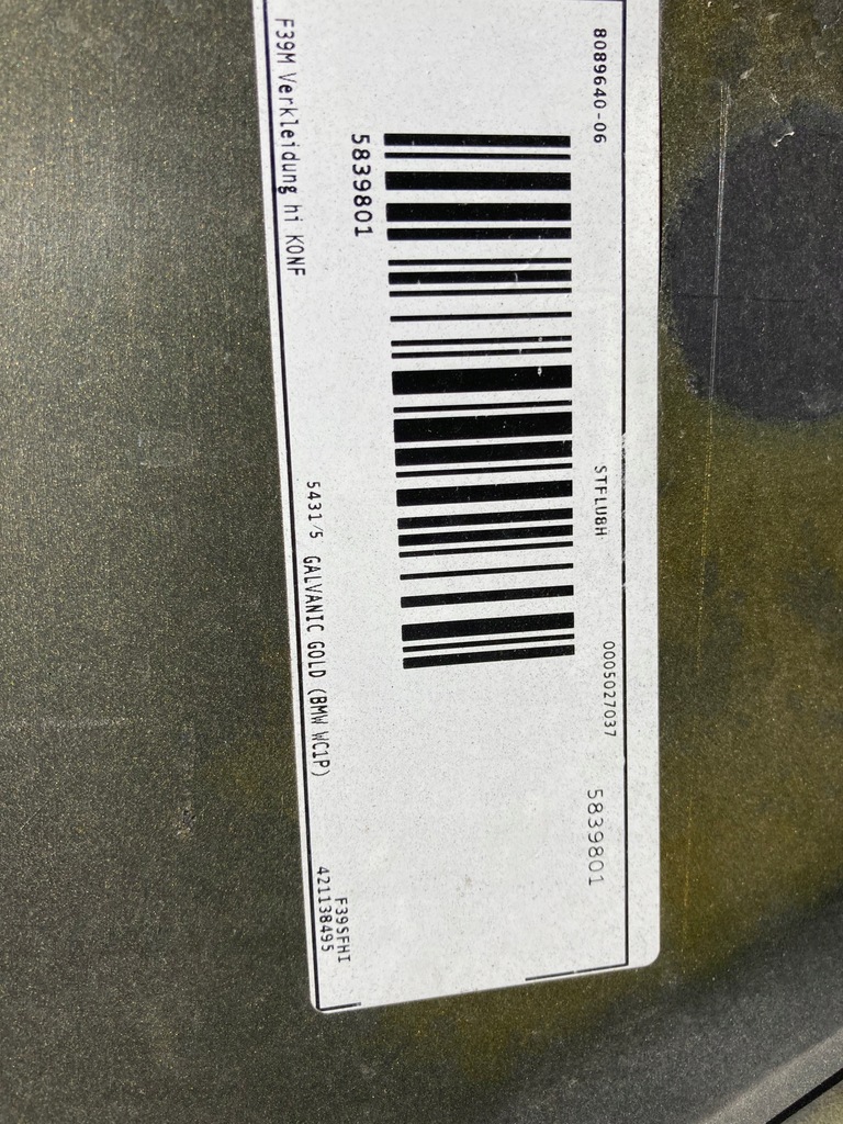 фото №9, Bmw x2 f39 m-pakiet бампер задняя