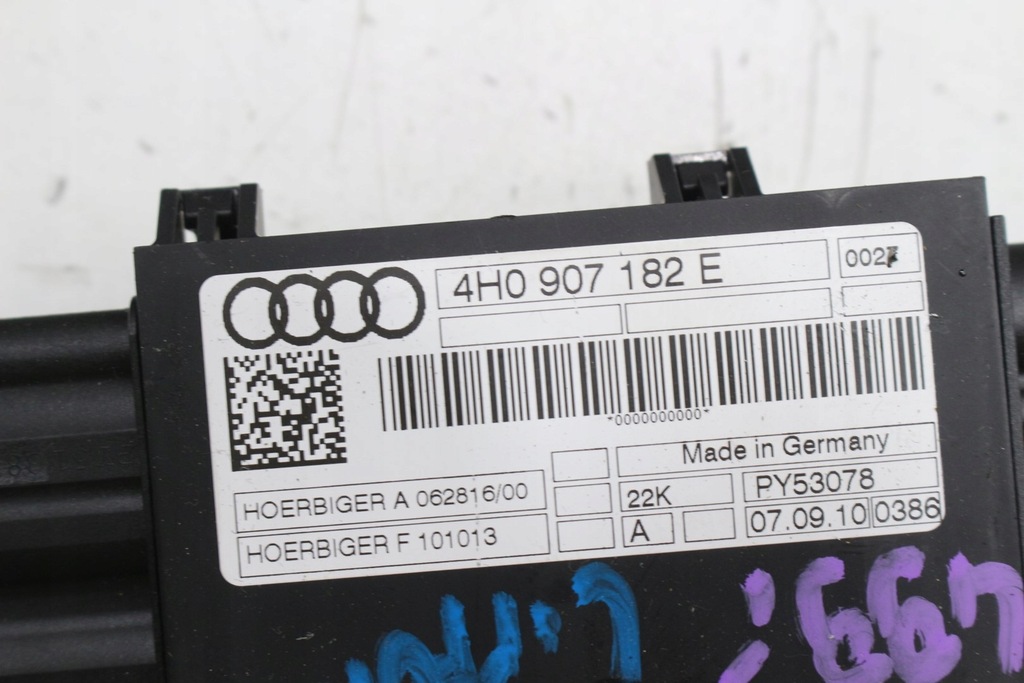 фото №6, Модуль сидіння 4h0907182e лівий перед audi a8 d4