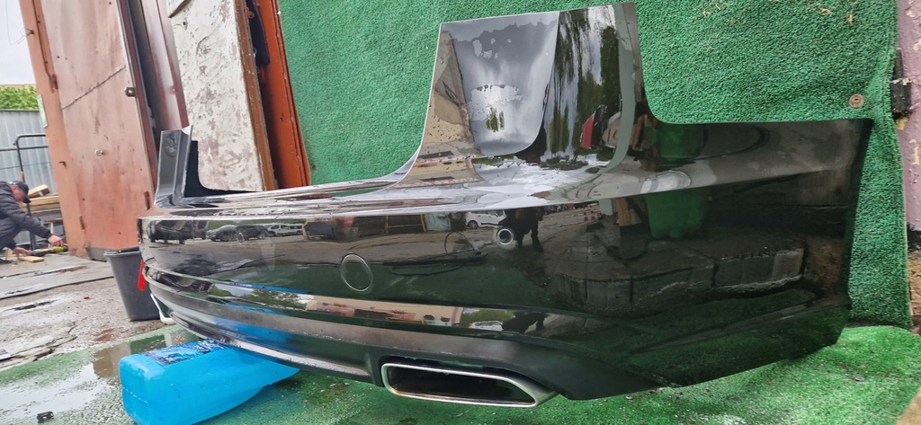 фото №10, Audi a6 c7 lift 4g бампер задня ly8x