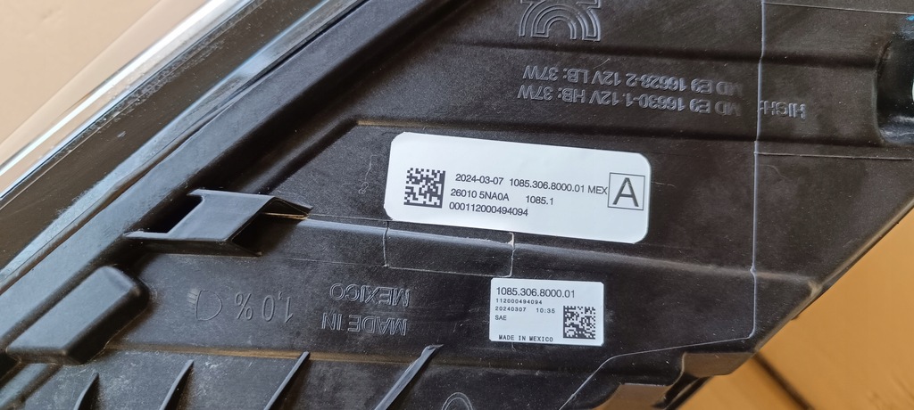 фото №12, Infiniti qx50 - лампа перед правая full led usa 8pin