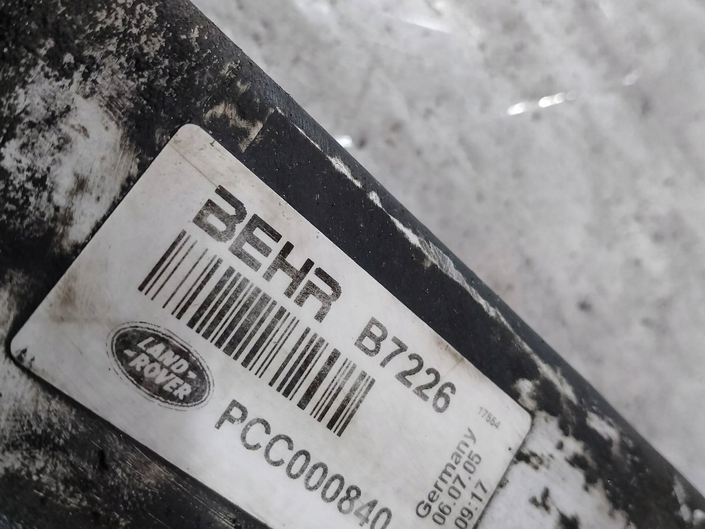 фото №7, Радиатор wody land rover range rover pcc000840 3.0