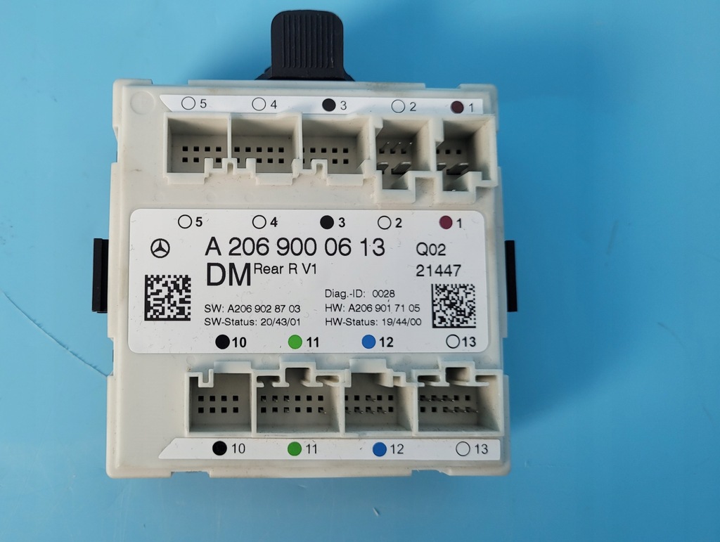 фото №13, Mercedes w206 21r модуль комфорта дверь правое задняя a2069000613