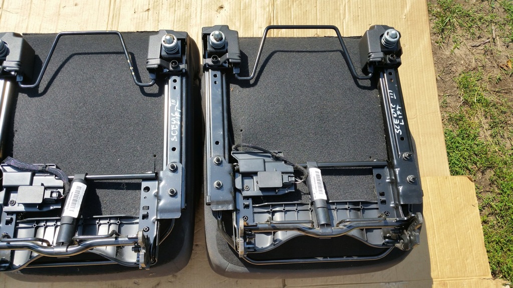 фото №12, Renault scenic iii lift сиденья задняя ii ряд комплект