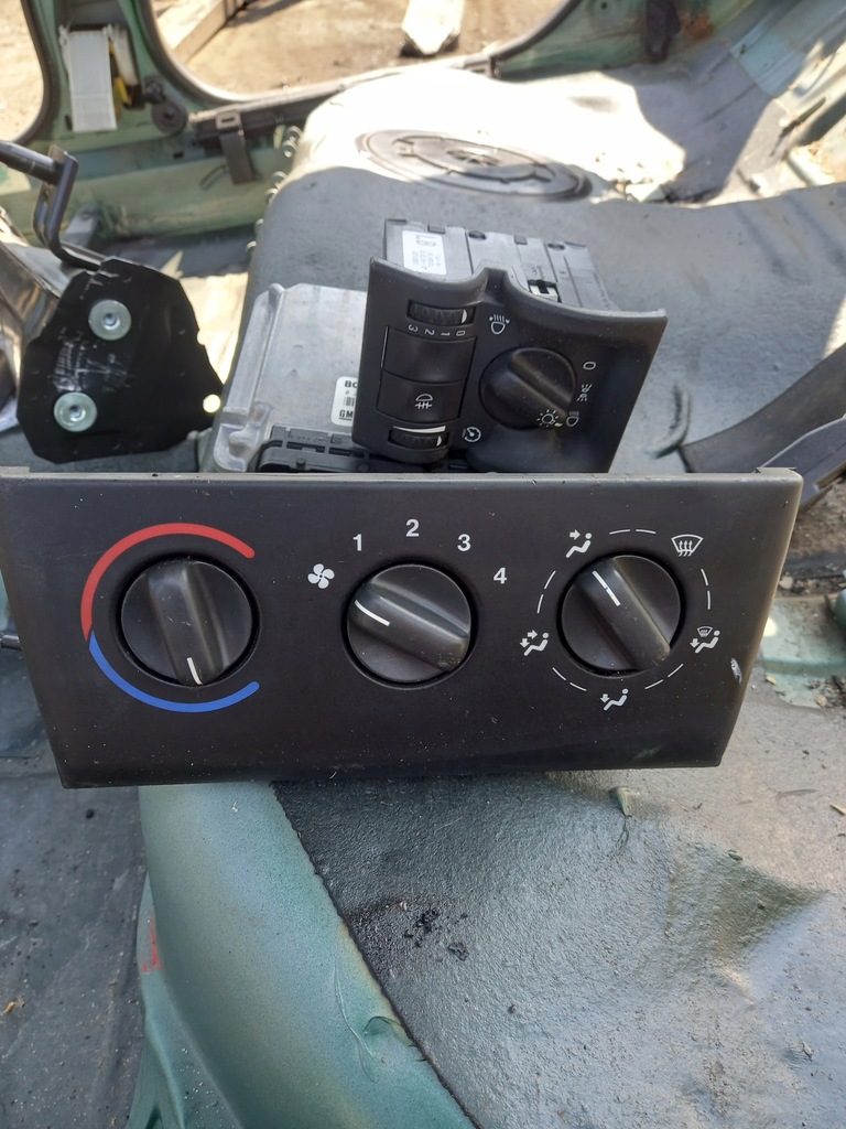 фото №1, Панель обдув opel vectra b 2002r 2.0 дизель