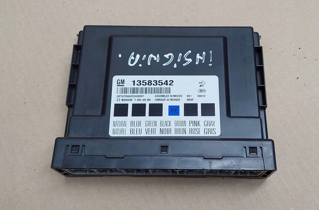 фото №1, Модуль блок керування opel insignia a