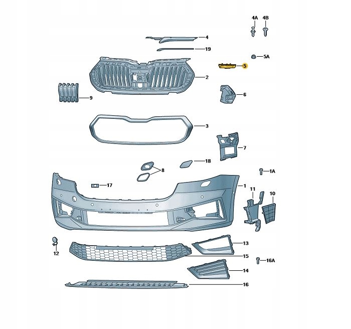 фото №1, Напрямна 6va807184 skoda fabia iv 4 правий