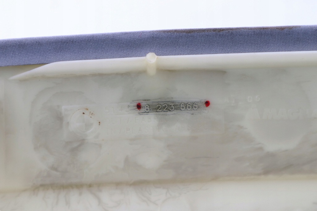 Bmw e65 e66 накладка корпус стойка a правый  steingrau 8223666 Цена