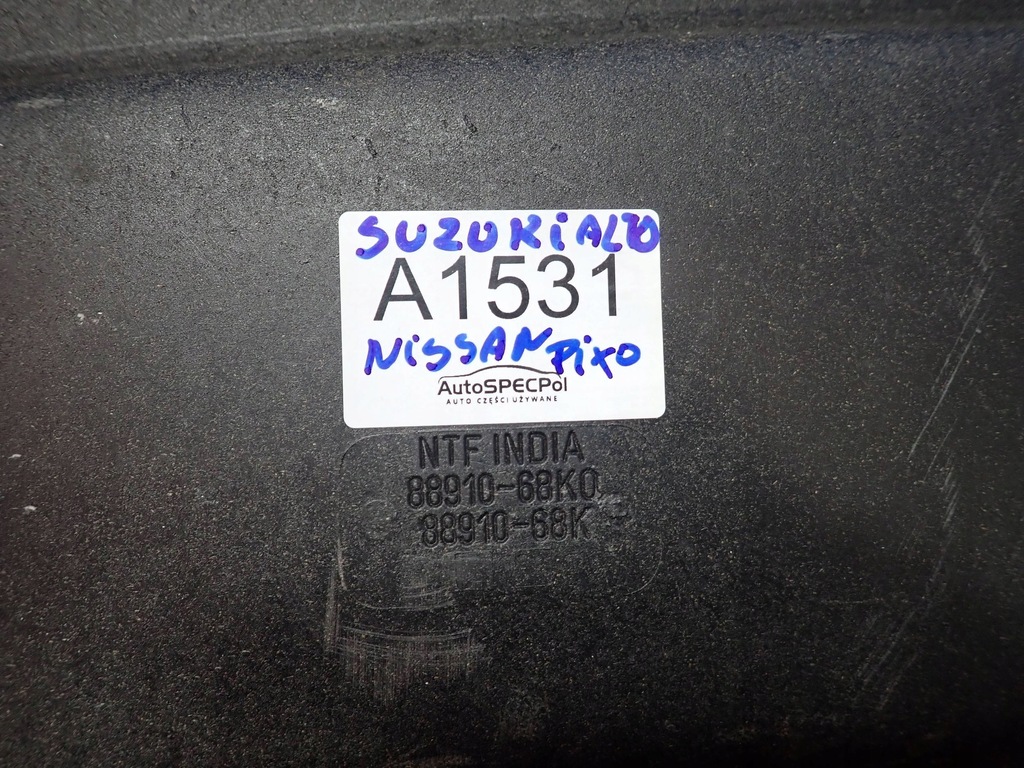 фото №7, Полка багажника suzuki alto nissan pixo 88910-68k0