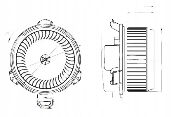 фото №1, Воздуходувка вентилятор обдув 34298 nrf honda accord