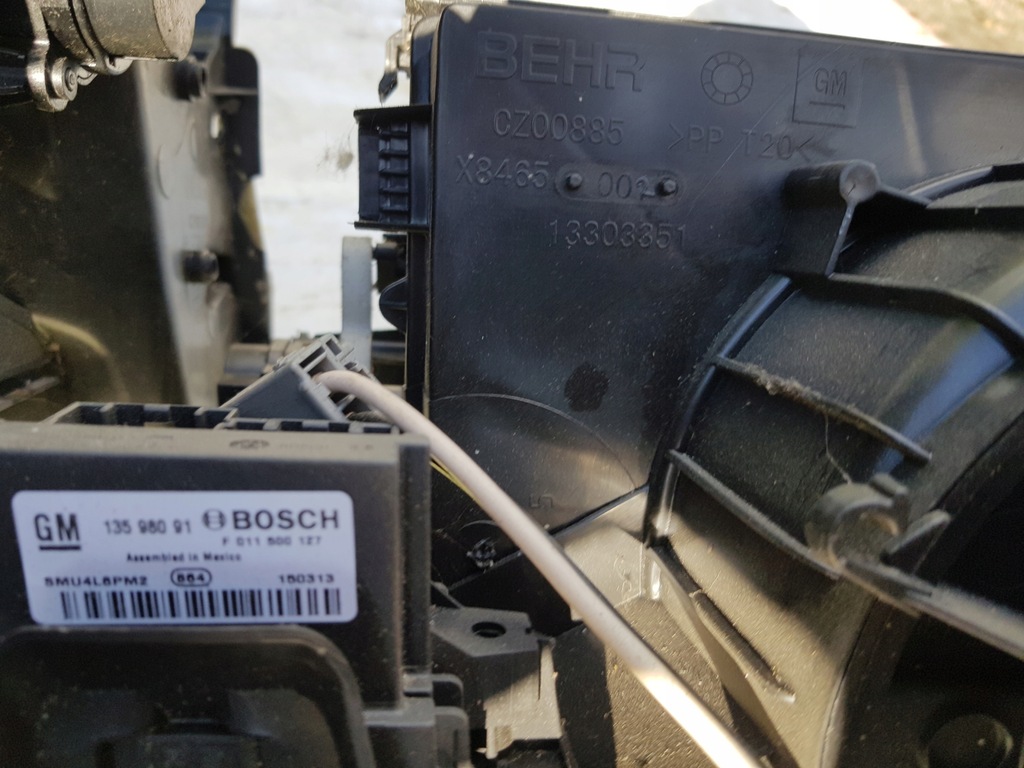 фото №9, Отопитель воздуходувка opel zafira c 13497116