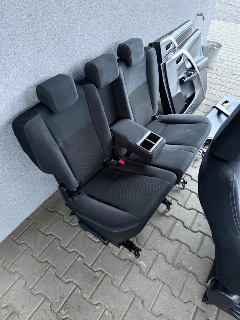 фото №9, Toyota rav 4 iv 12-18 сидіння заднє сидіння ремені оббивка двері накладки