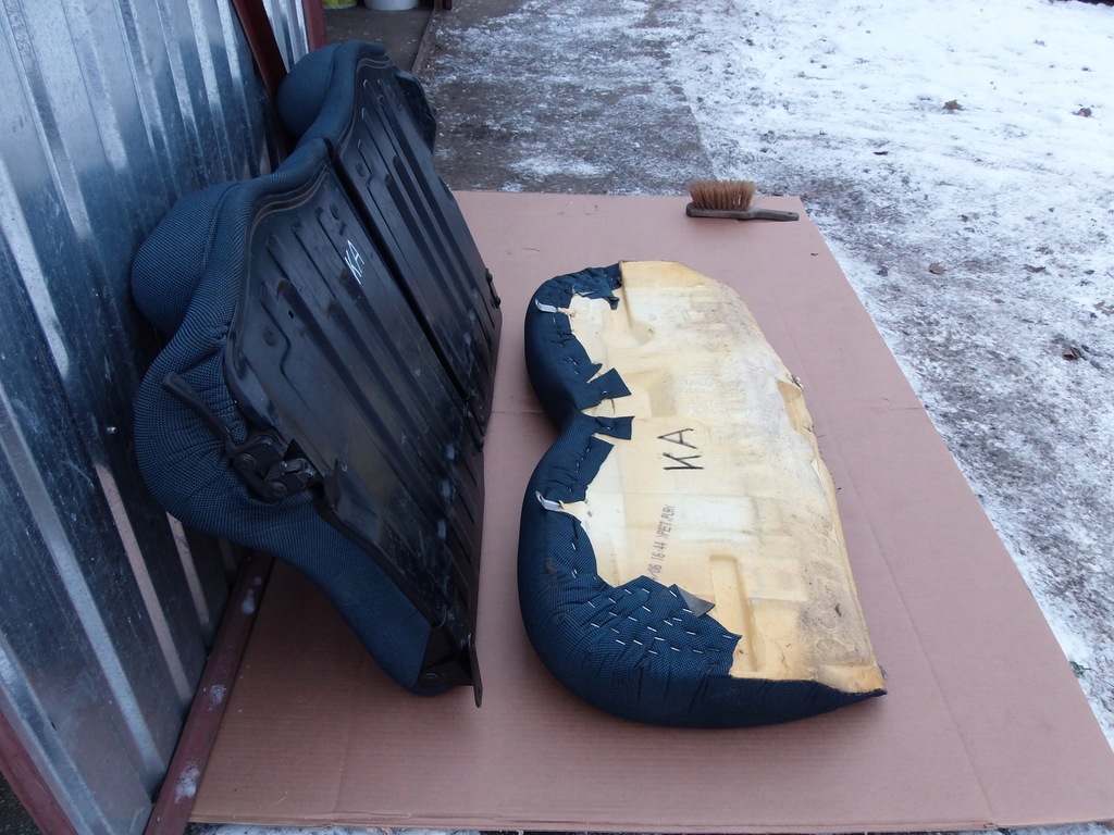 фото №4, Заднее сиденье обивка задняя комплект ford ka mk1 1.3 b 96-08 europa