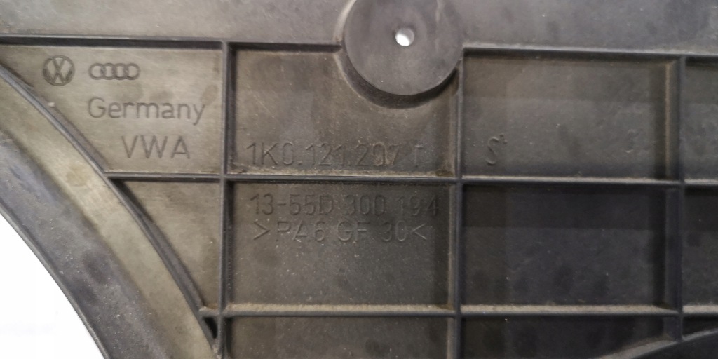 фото №8, Vw golf v passat корпус вентилятора 1k0121297