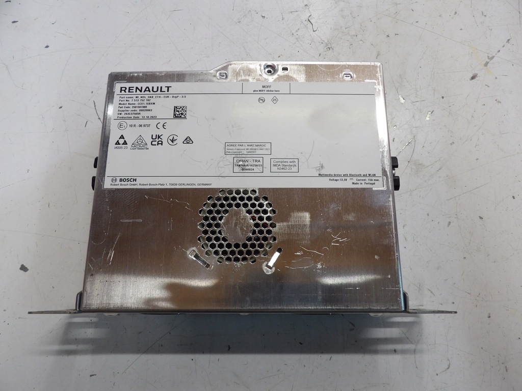 фото №1, Радио renault 259159738r renault clio 5 v