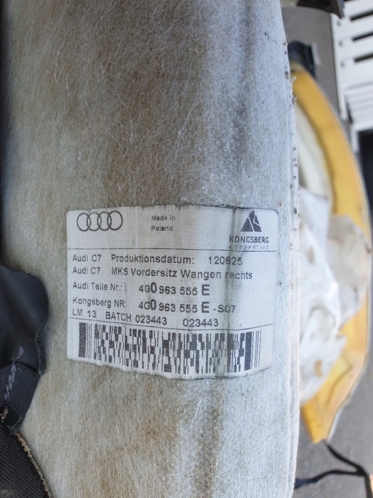 фото №14, Сидіння сидіння перед r audi a6 c7 a7 4g czarna шкіра soul valcona do оригінальний номер