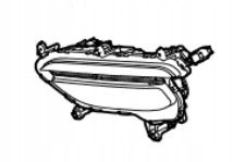 фото №1, Hyundai santa fe 2012-2018 лампа led левая