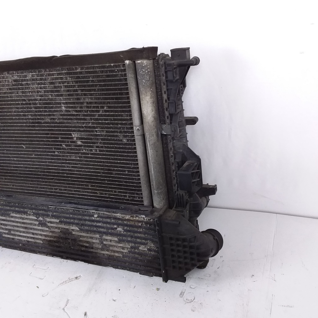 фото №3, Ford mondeo mk4 2.0 tdci радиатор + вентилятор