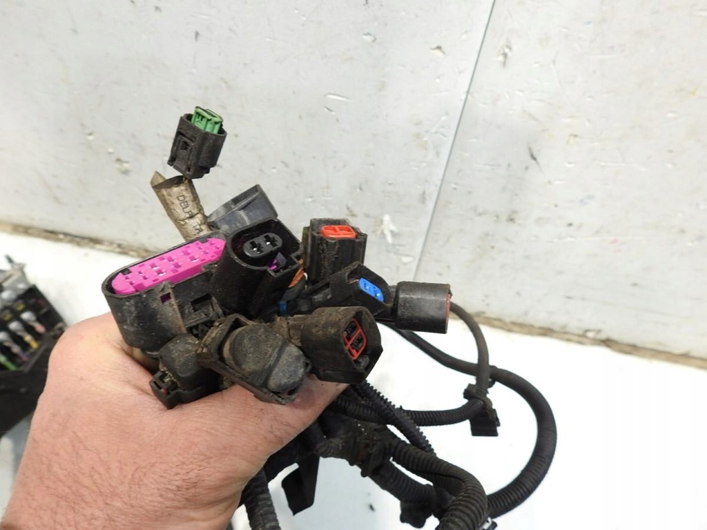 фото №7, Электропроводка жгут отсек двигателя ford galaxy mk2 2.0b