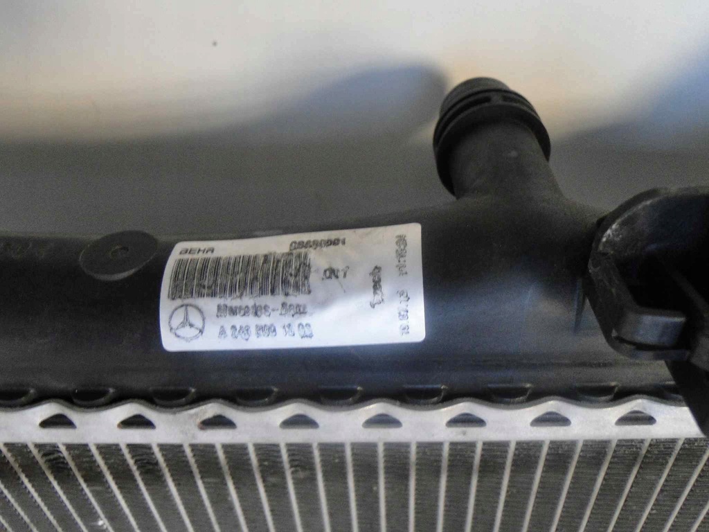 фото №8, Mercedes cla 117 w117 радиатор wody жидкость