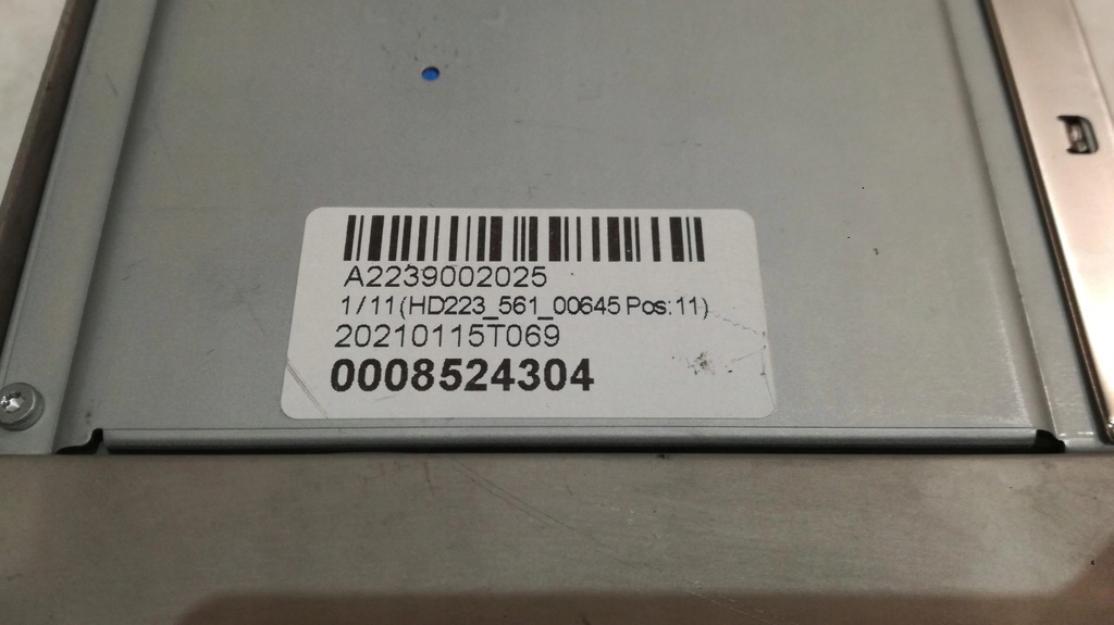 фото №7, Mercedes w223 модуль навігації радіо a2239002025