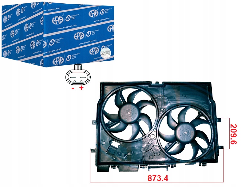 фото №1, Era 352144 вентилятор, охлаждение двигателя