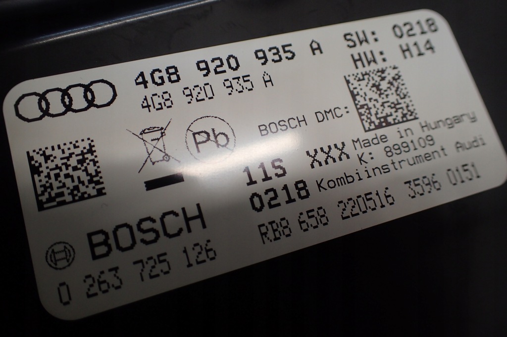 фото №6, ^^ audi a7 4g счетчик 3.0tdi acc проекционный дисплей 4g8920935a