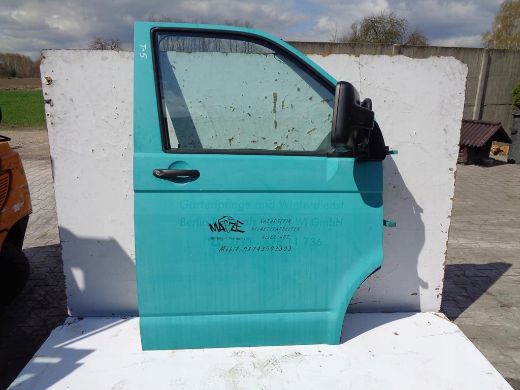 фото №1, Дверь правый перед vw transporter t5