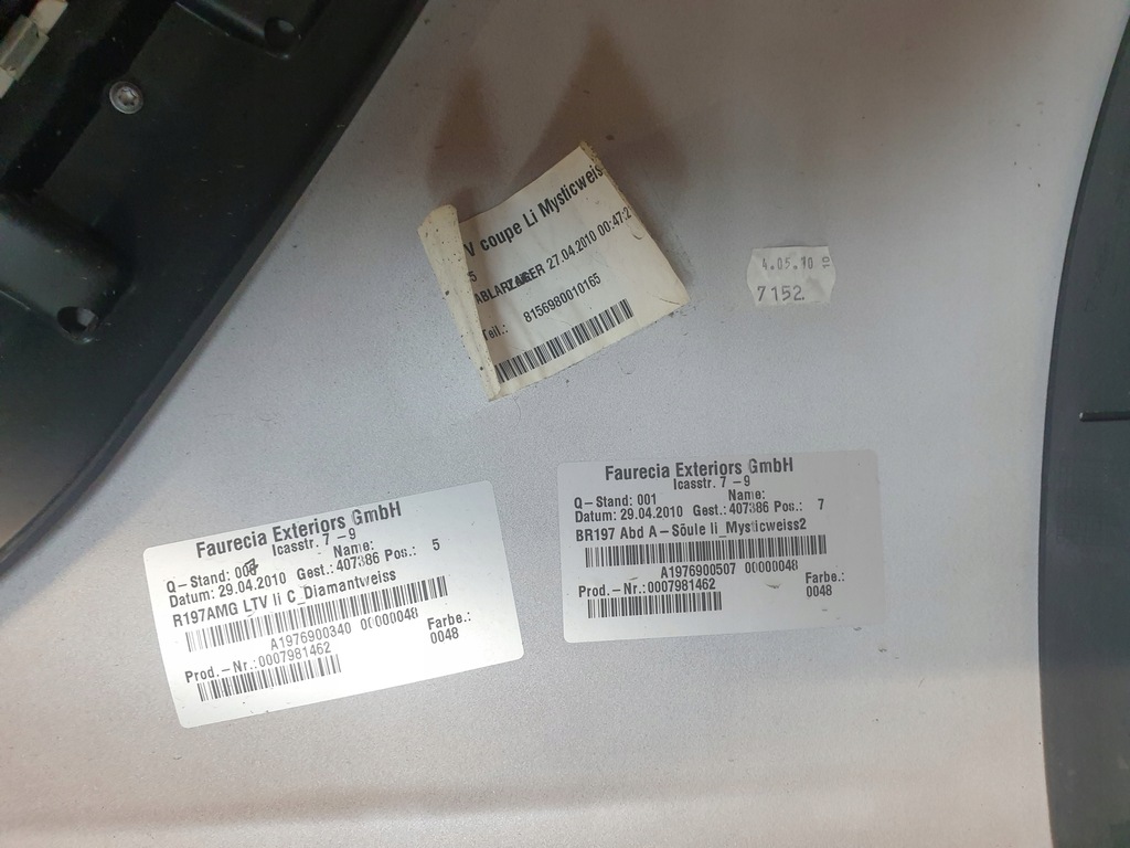 фото №10, Молдинг поріг p l mercedes sls amg w197 coupe