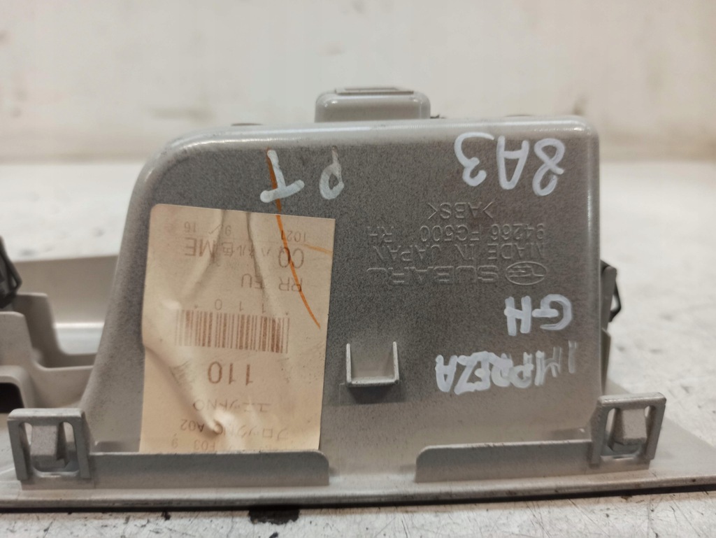 фото №9, Subaru impreza gh панель скло правий задня 94266fg500