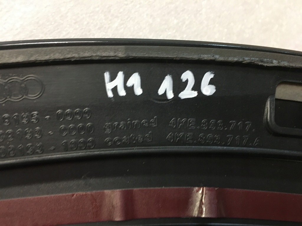 фото №8, Audi e-tron молдинг крыла перед левая 4ke853717