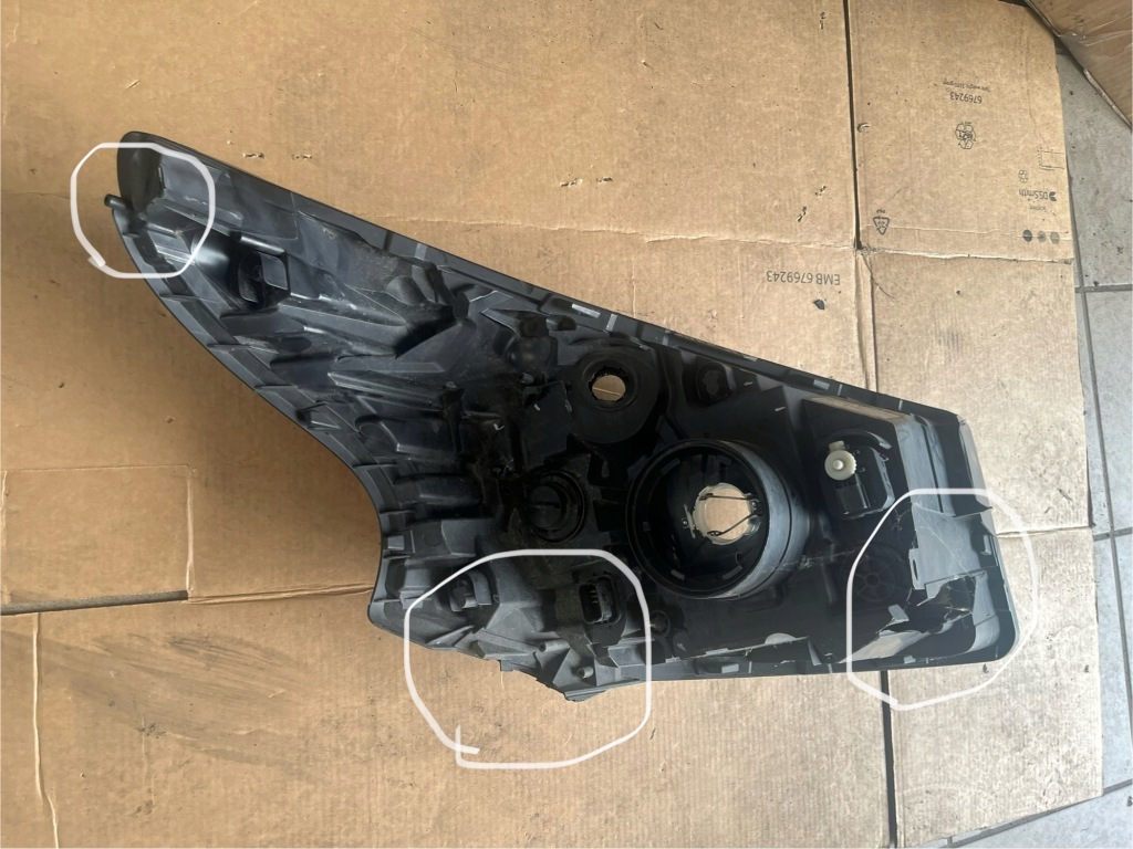 фото №9, Renault trafic 3 r2015 левая лампа перед 260607934r