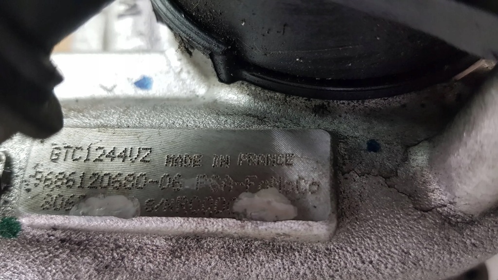 фото №6, Турбіна турбонагнітач 9686120680 ford c-max mk2 focus mk3 peugeot citroen