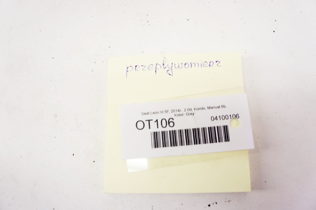 фото №6, Ot106 seat leon iii 5f 2.0d витратомір