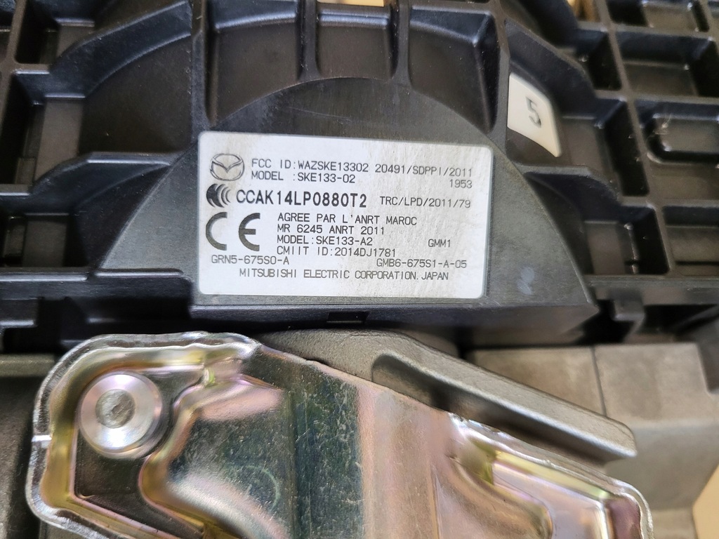 фото №8, Колонка рулевая электрическая модуль двигатель блокировка mazda cx5 ii оригинальный номер europa