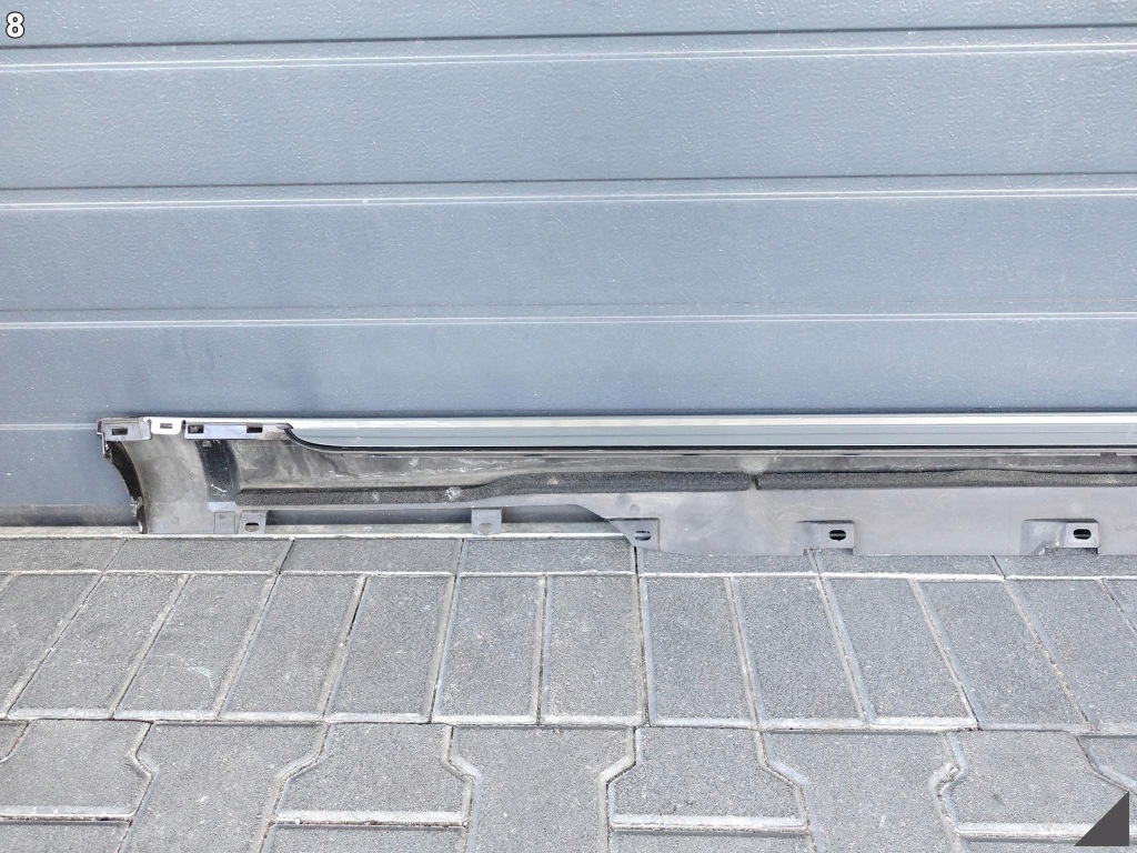 Купить Audi a8 4h0 4h4 d4 рестайлинг  09-17 порог накладка молдинг левая хром long x7u