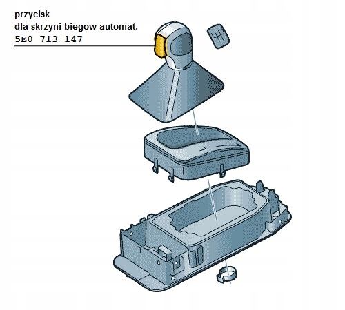 фото №16, Кнопка важіль перемикання передач важіль перемикання передач dsg skoda