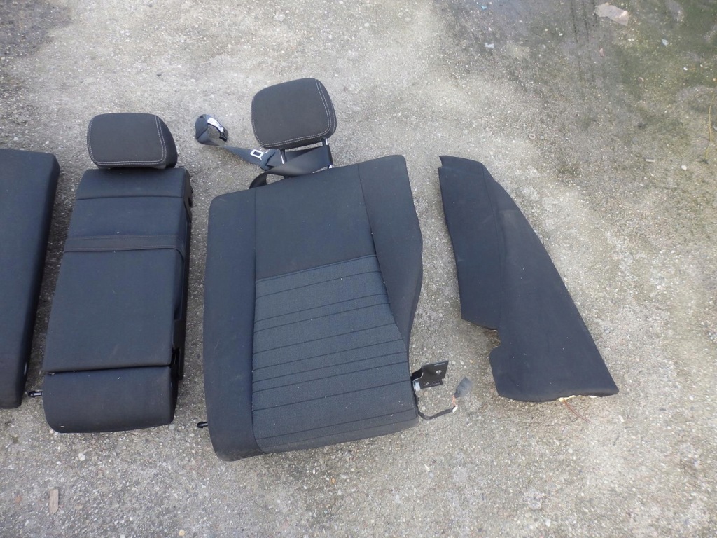 фото №9, Сидіння заднє сидіння оббивка mercedes c-klasa w205 kombi 2014- eu