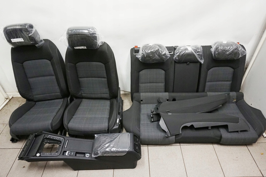 фото №1, Сиденья заднее сиденье обшивки vw passat b8 lift
