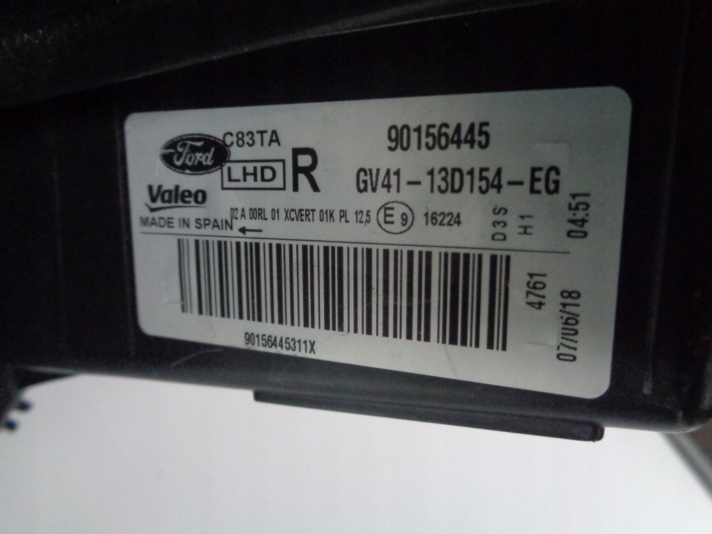 Ford оригинальный номер gv41-13d154-eg фара передняя p Киев