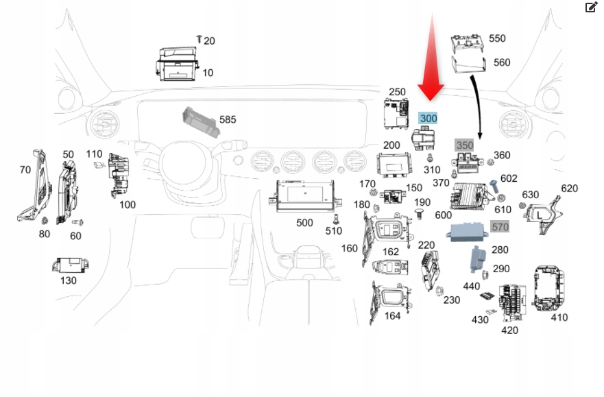 фото №7, Модуль запобіжник піротехнічний mercedes