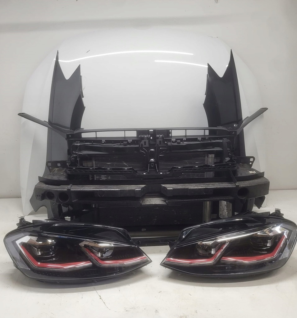фото №6, Vw golf vii lift gti капот бампер лампа kompletny перед