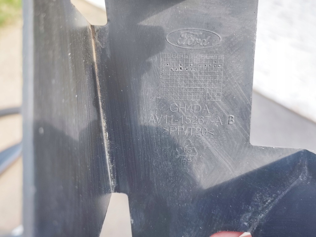 фото №7, Кронштейн противотуманной фары корзина левый перед ford c-max mk1 lift av1115267