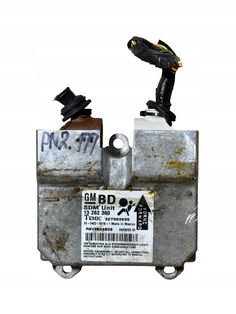 фото №1, Модуль датчик подушка безпеки opel corsa d 13262360