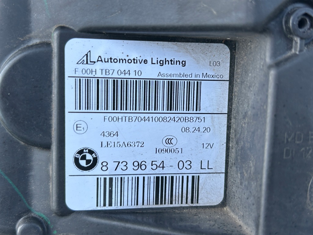 Bmw x3 x4 g01 фара правый  full led адаптивный led 8739654-03 оригинал европа в Украине