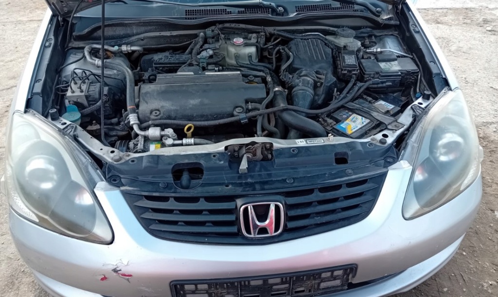 фото №1, Двигун honda civic vii 1.7 ctdi 4ee2 4ee-2 комплект