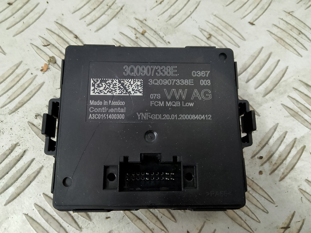фото №1, Vw atlas cross lift 2021 модуль шлюз блок управления света 3q0907338e