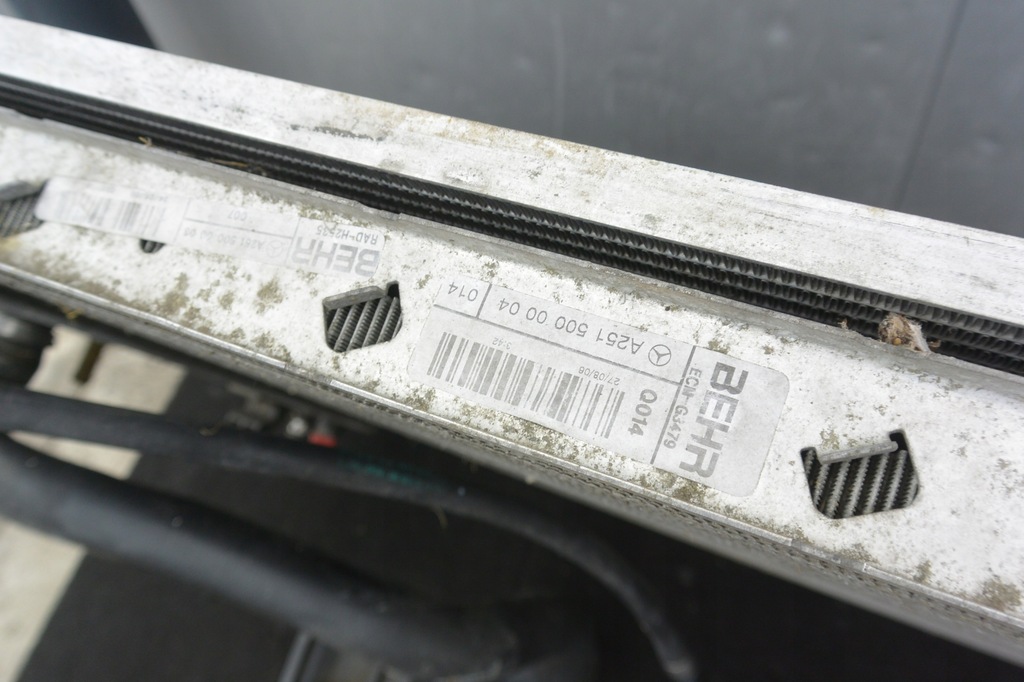 фото №9, Mercedes gl ml r w164 w251 радиатор wody кондиционер 3.0 cdi 5.0